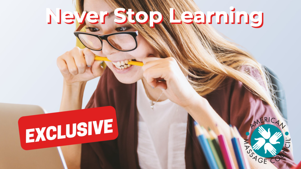 Never Stop Learning