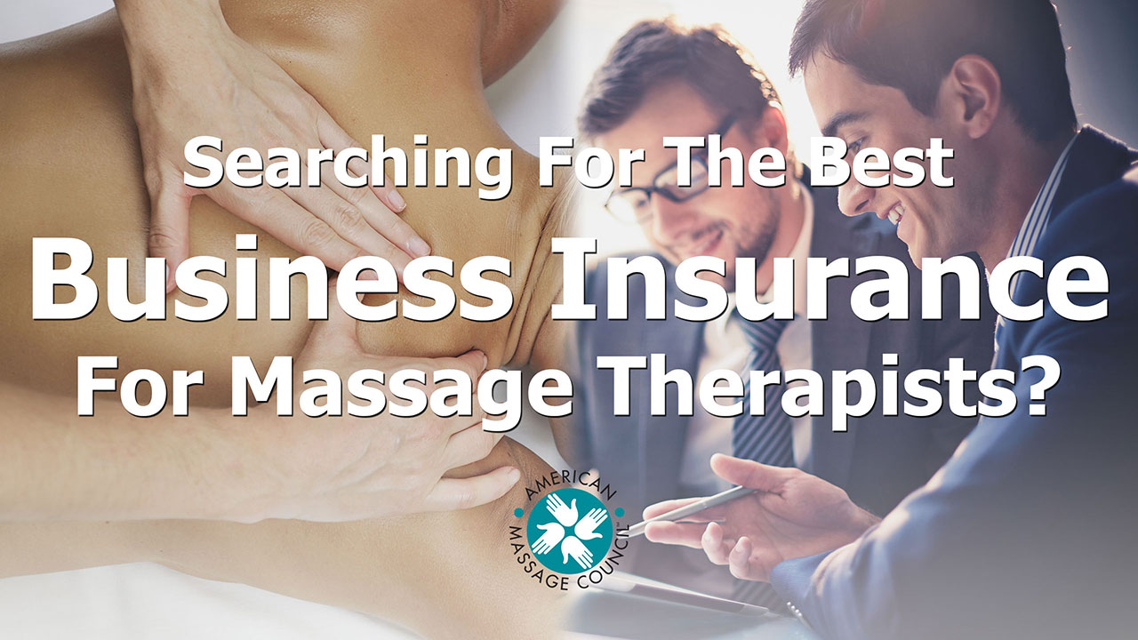 business insurance for massage therapists
