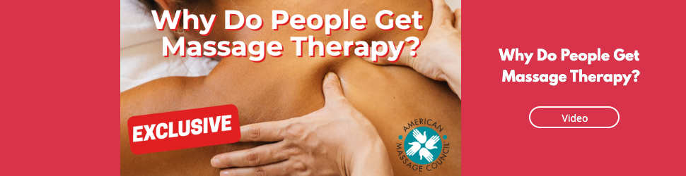 Why Do People Get Massage Therapy?