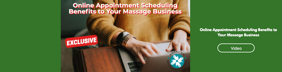 Online Appointment Scheduling Benefits to Your Massage Business